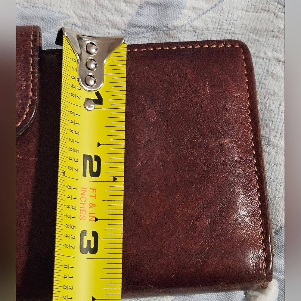 The Bridge Brown Leather Wallet - Picture 6 of 7